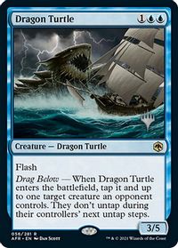 Dragon Turtle — Promo Pack: Adventures in the Forgotten Realms