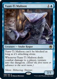 Yuan-Ti Malison — Promo Pack: Adventures in the Forgotten Realms