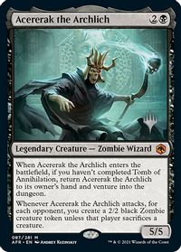 Acererak the Archlich — Promo Pack: Adventures in the Forgotten Realms