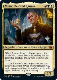 Minsc, Beloved Ranger — Promo Pack: Adventures in the Forgotten Realms