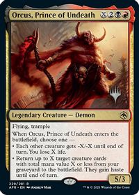 Orcus, Prince of Undeath — Promo Pack: Adventures in the Forgotten Realms