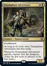 Triumphant Adventurer — Promo Pack: Adventures in the Forgotten Realms