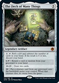 The Deck of Many Things — Promo Pack: Adventures in the Forgotten Realms