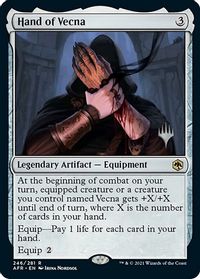 Hand of Vecna — Promo Pack: Adventures in the Forgotten Realms