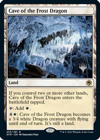 Cave of the Frost Dragon — Promo Pack: Adventures in the Forgotten Realms