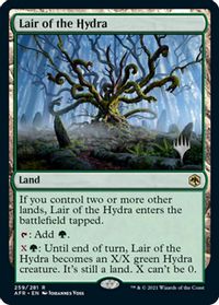 Lair of the Hydra — Promo Pack: Adventures in the Forgotten Realms