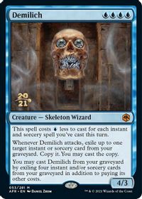 Demilich — Prerelease Cards