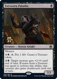 Forsworn Paladin — Prerelease Cards