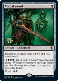 Vorpal Sword — Prerelease Cards