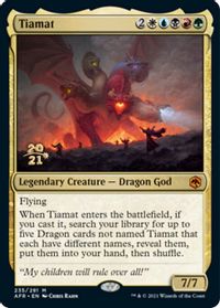 Tiamat — Prerelease Cards