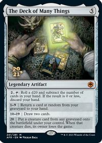 The Deck of Many Things — Prerelease Cards