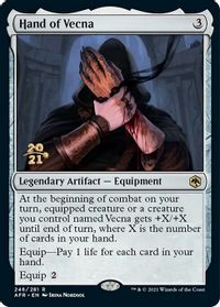Hand of Vecna — Prerelease Cards