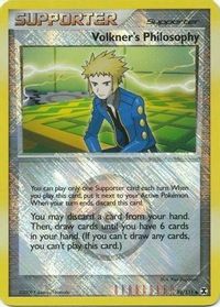 Volkner's Philosophy - 98/111 (Player Reward) — League & Championship Cards