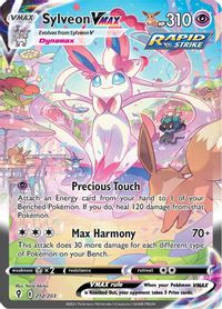 Sylveon VMAX (Alternate Art Secret) — SWSH07: Evolving Skies