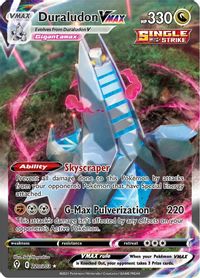 Duraludon VMAX (Alternate Art Secret) — SWSH07: Evolving Skies