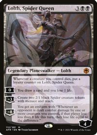 Lolth, Spider Queen — AFR Ampersand Promos