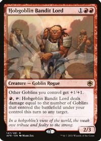 Hobgoblin Bandit Lord — AFR Ampersand Promos