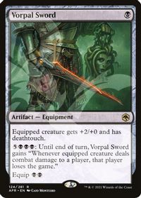 Vorpal Sword — AFR Ampersand Promos