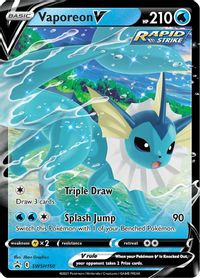 Vaporeon V - SWSH150 — SWSH: Sword & Shield Promo Cards