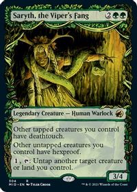 Saryth, the Viper's Fang (Showcase) — Innistrad: Midnight Hunt