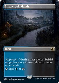 Shipwreck Marsh (Borderless) — Innistrad: Midnight Hunt