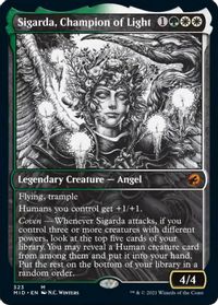 Sigarda, Champion of Light (Showcase) — Innistrad: Midnight Hunt