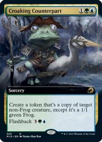 Croaking Counterpart (Extended Art) — Innistrad: Midnight Hunt