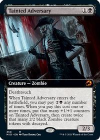 Tainted Adversary (Extended Art) — Innistrad: Midnight Hunt