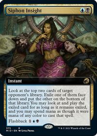 Siphon Insight (Extended Art) — Innistrad: Midnight Hunt