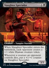 Slaughter Specialist (Extended Art) — Innistrad: Midnight Hunt