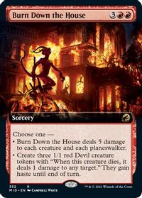 Burn Down the House (Extended Art) — Innistrad: Midnight Hunt