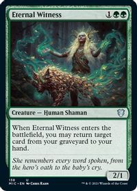 Eternal Witness — Commander: Innistrad: Midnight Hunt