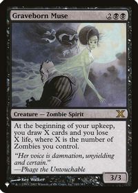 Graveborn Muse — The List Reprints