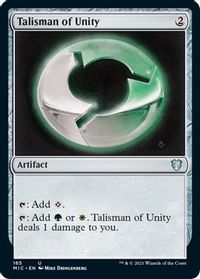 Talisman of Unity — Commander: Innistrad: Midnight Hunt