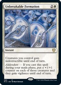Unbreakable Formation — Commander: Innistrad: Midnight Hunt