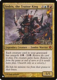 Sedris, the Traitor King — The List Reprints