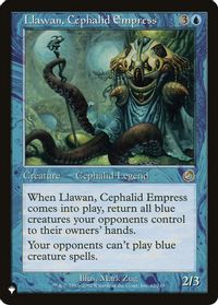 Llawan, Cephalid Empress — The List Reprints