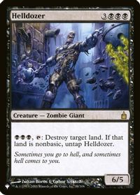 Helldozer — The List Reprints