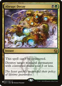 Abrupt Decay — The List Reprints