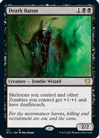 Death Baron — Commander: Innistrad: Midnight Hunt