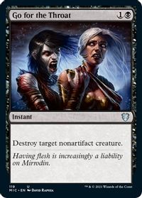 Go for the Throat — Commander: Innistrad: Midnight Hunt