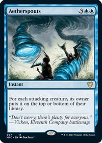 Aetherspouts — Commander: Innistrad: Midnight Hunt
