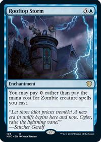 Rooftop Storm — Commander: Innistrad: Midnight Hunt