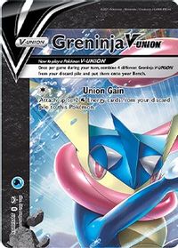 Greninja V-UNION - SWSH155 — SWSH: Sword & Shield Promo Cards