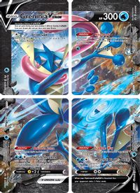Greninja V-UNION [Set of 4] — SWSH: Sword & Shield Promo Cards