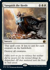 Vanquish the Horde — Prerelease Cards