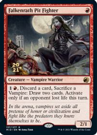 Falkenrath Pit Fighter — Prerelease Cards