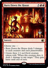 Burn Down the House — Promo Pack: Innistrad: Midnight Hunt