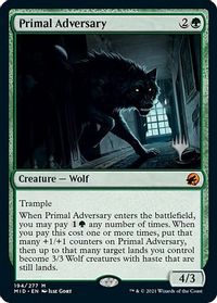 Primal Adversary — Promo Pack: Innistrad: Midnight Hunt