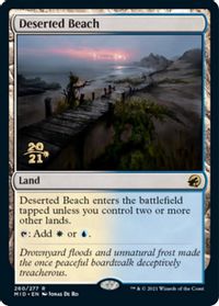 Deserted Beach — Prerelease Cards